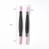 Dual-Ended Nail File Reusable Nail Pusher Pen Portable Quartz Scrub Stick  Nail Care Tool