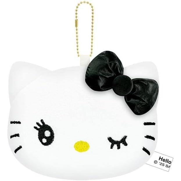 Плюшевое зеркало Sanrio Hello Kitty с черной лентой