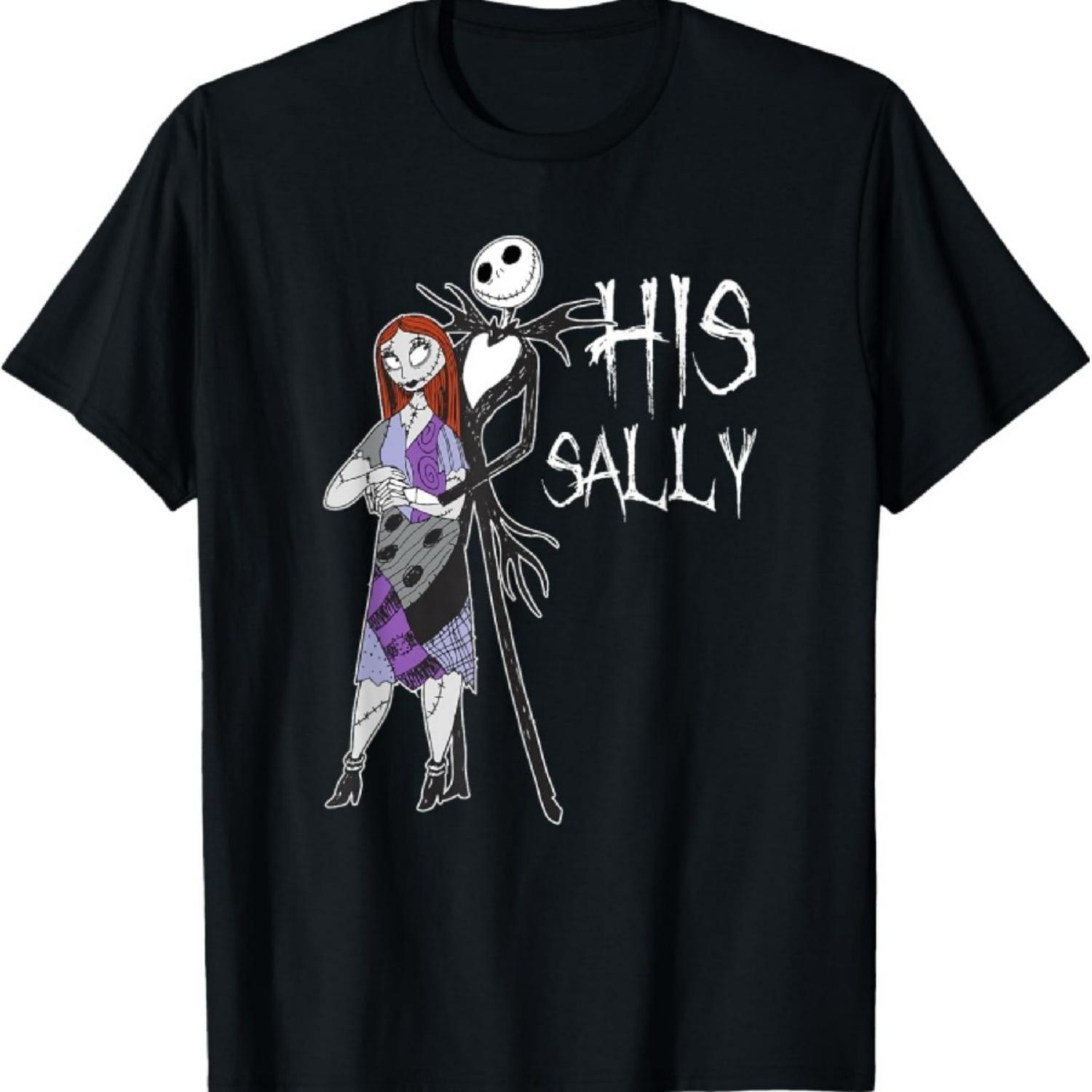 

Disney The Nightmare Before Christmas His Sally T-Shirt XXXXXL різнокольоровий