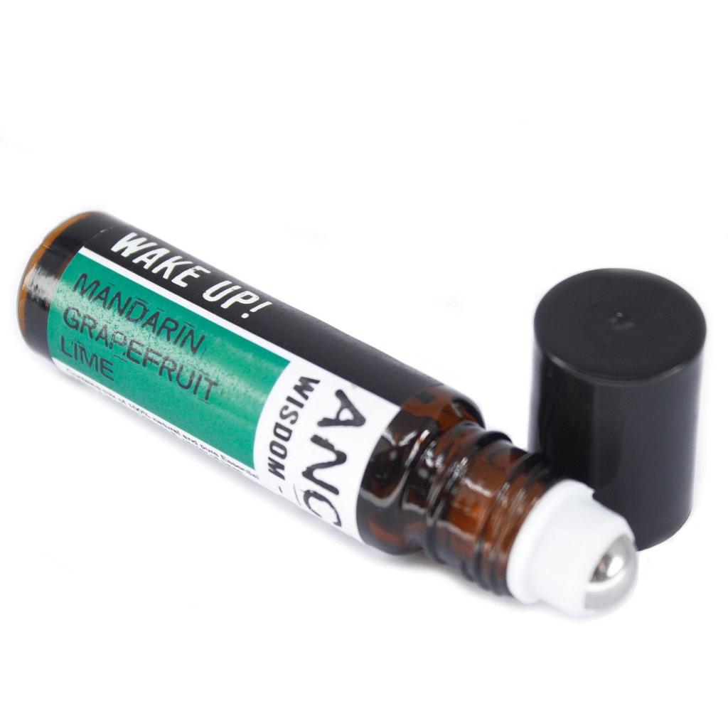 2x Essential Oil Roll On Mandarin Grapefruit Lime 10ml