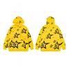 Sp5der Spider Web Foam Print Fleece Hoodie Loose Fit Hip Hop Sweatshirt Men Women