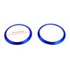 2PCS Car Aluminum Air Outlet Trim Cover Sticker Blue Fits For Subaru BRZ Toyota 86