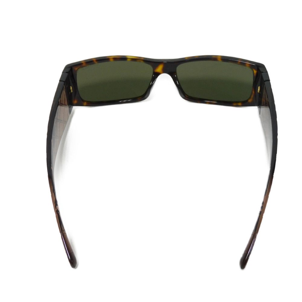 Used 10097 Rectangle Shape Eyewear 5425-A C714/3 7968 Logo Clear Black Matelasse Chain Acetate Havana Women's from