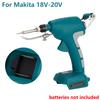 Handheld Automatic Tin Feeding 75W Electric Soldering Iron Replacement For Dewalt/Makita/Milwaukee/Bosch 18V Battery Display LED