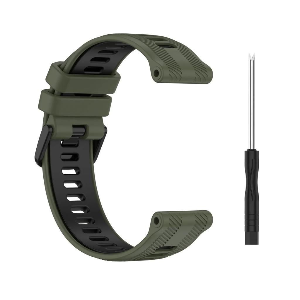 Soft Silicone Strap for Garmin Forerunner 965 256 955 945 935 745 Fenix 5 6 7 Pro Sapphire Solar EPIX Instinct 2 Wristband
