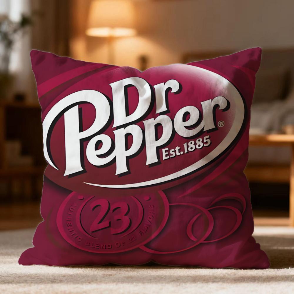 Fashion D-Ddr pepperer Cushion Cover Soft Washable Pillow Case Multi-Scene for Couch Bed Travel Office Use