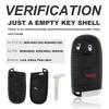 3/4/5 Buttons Car Smart Key Case Shell Fob Silicone Key Cover Fit For Jeep Cherokee Dodge Journey Dart Durango Charger Chrysler