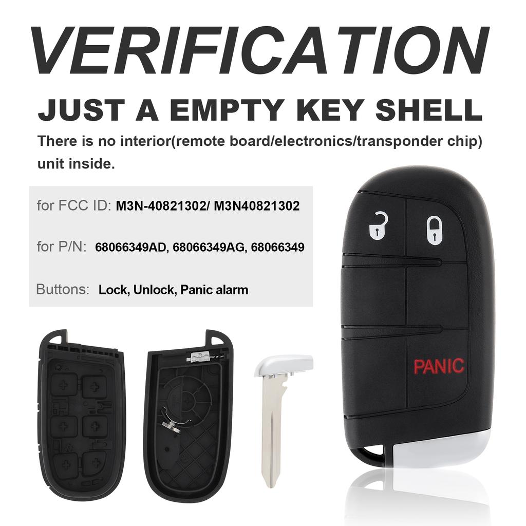 3/4/5 Buttons Car Smart Key Case Shell Fob Silicone Key Cover Fit For Jeep Cherokee Dodge Journey Dart Durango Charger Chrysler