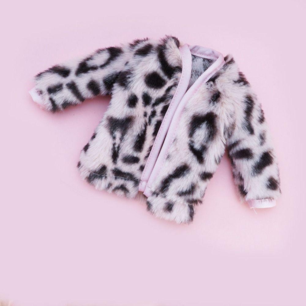 

Fashion Plush Overcoat Casual Wear Doll Coat Tops High Quality Kids Gift 30cm Doll 4