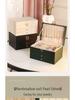 Exquisite Large-Capacity Jewelry Storage Box for Necklaces, Earrings, Bracelets, and Rings.