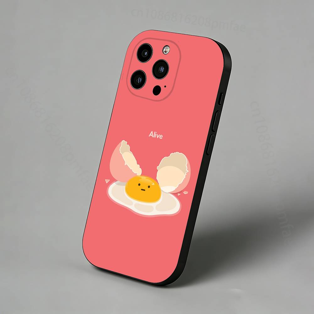 Kawaii Food Character Series iPhone Case For 17,16,15,14,13,12,11 Pro,Max,Plus,X,XS,XR,SE,Mini Back Protector Cover