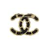 Chanel 24K  Pattern Decoration Brooch Women accessories Black ABD838B17149NZ521