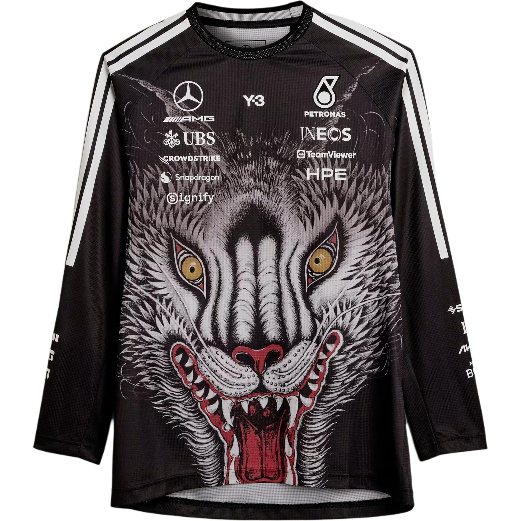Y-3 x Mercedes-AMG Petronas F1 apdrukāta