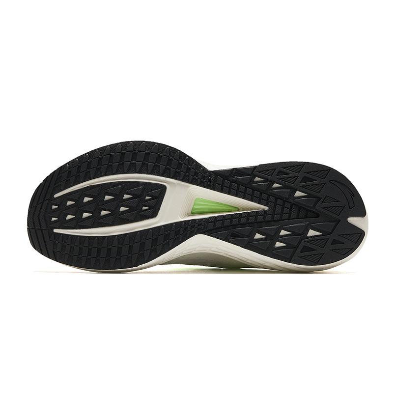 Anta Lightweight Shock Absorbing Non-Slip Breathable Durable Low-Top Running Shoes Men Sneaker White Green Black 912425502-4