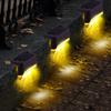1~32PCs LED Solar Lights Outdoor Waterproof Motion Sensor Deck String Lights for Outside Yard Garden Stair Lamp