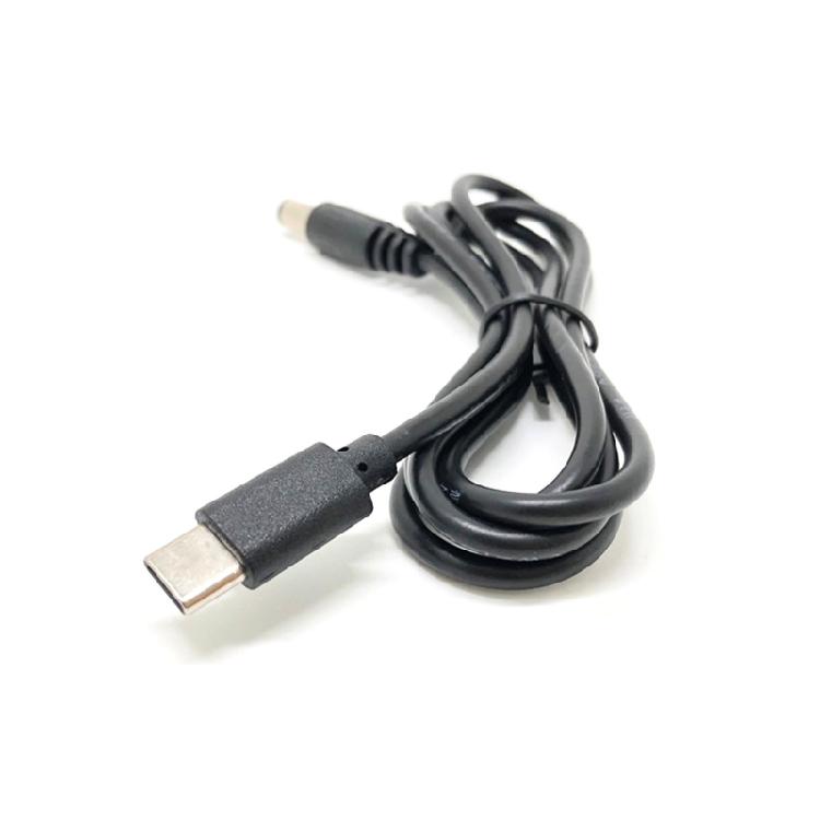 100W Laptop Charger Cable for DC 5.5x2.1mm to Type C Laptop Power Adapter Connec