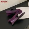 Fashion 2025 New Fashion Silk Women Wedges Sandals Shoes Female Heeled Footwear Shallow Ladies Wedges Sandals Slippers Shoes Flip flops