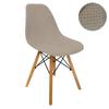Dining Room Shell Chair Cover Home Jacquard Spandex Chair Seat Covers