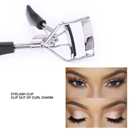 Eye Lashes Curling Clip Applicator Portable Beauty Tool