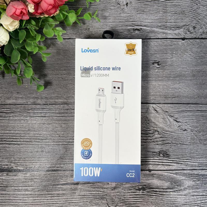 

Lovesn Haiyun CC1 + CC2 Type-C Android Data Cable, 1.2m