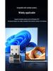 Jinghua 300M Mini WiFi6 Dual-Band USB Network Card with High-Gain Antenna.