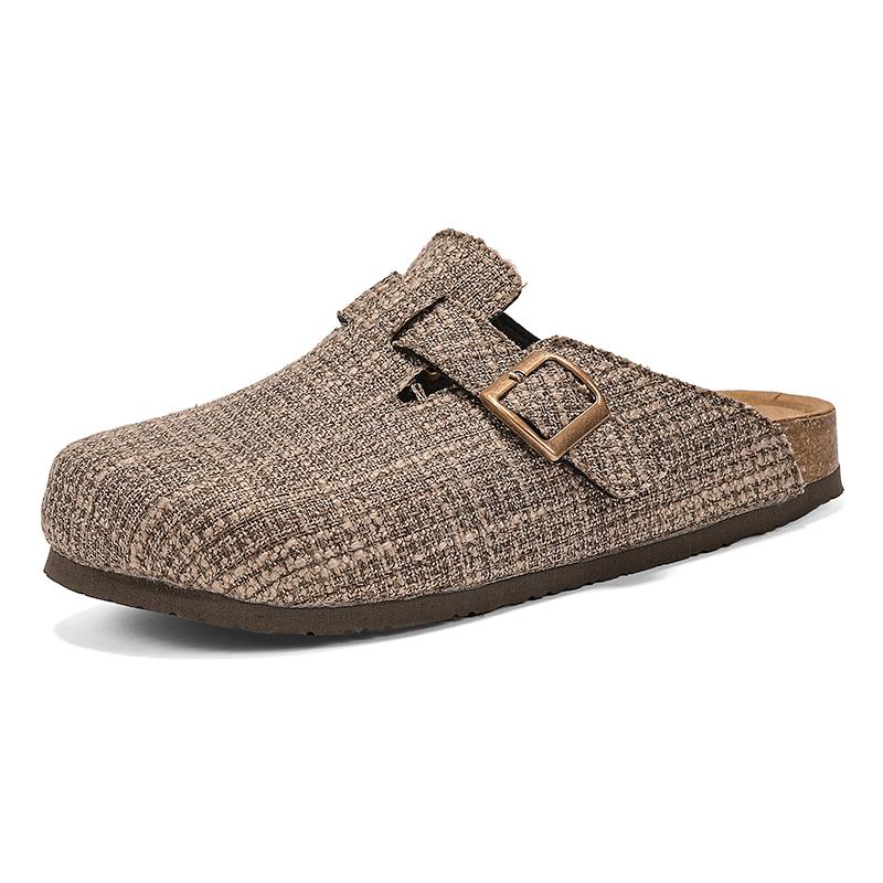 Men Women Wide Toe Slippers Cork Sandals Backless Clogs Comfort Footbed Slip-on Mules Indoor Outdoor Fashion Dropshipping