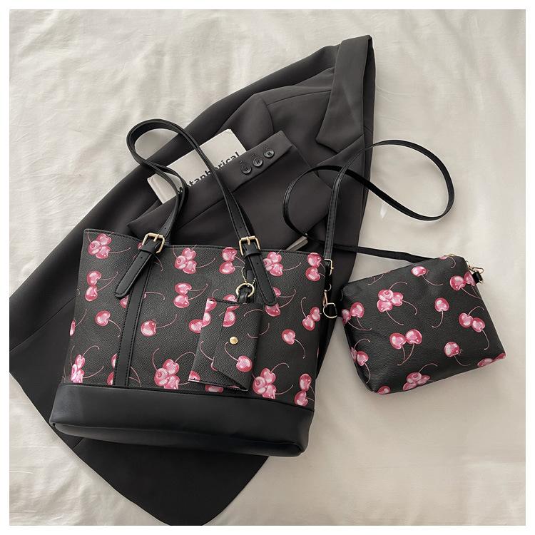 New Trendy Simple Shoulder Bag Women Fashionable and Versatile Crossbody Bag High Quality Classic Print Mother Daughter Bag