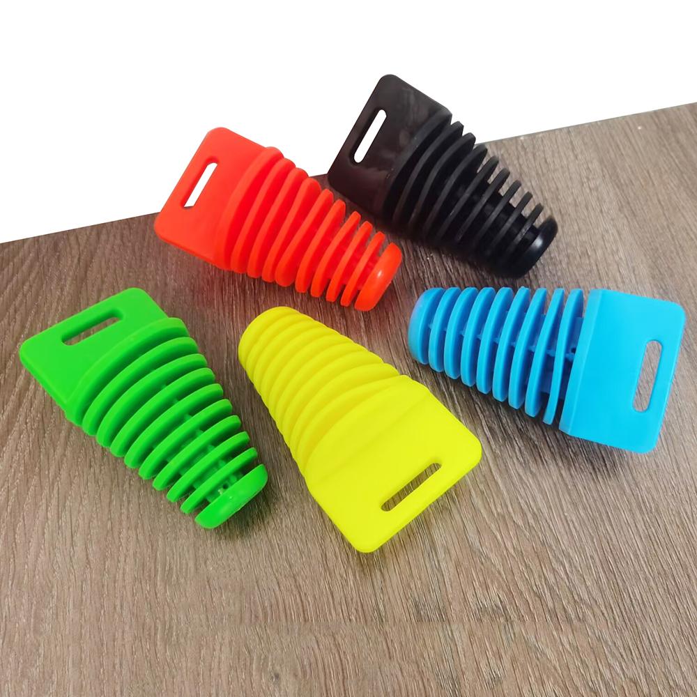 1PCS Universal Exhaust Pipe Plug Motorcycle Accessories Motocross Tailpipe Rubber Air Bleeder Silencer Wash Protector Cover