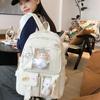 Euetiq Ita Bag Backpack, Clear Bag, Women's, JK, Otaku, Oshikatsu Goods, Lightweight, Large Capacity, Black