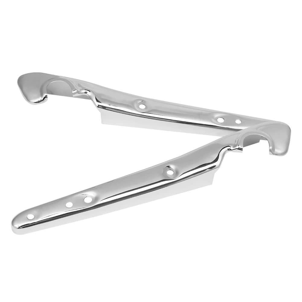 TooHR Rear Fender Turn Signal Bracket for Harley Sportster Iron Easy 1 Chrome XL883/1200/48/72 Models, Installation, Pair,