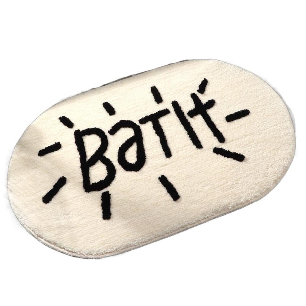 Quick Dry Non-Slip Floor Mat Anti-Slip Backing Absorbent Doormat Imitation Cashmere Mat Door Entry