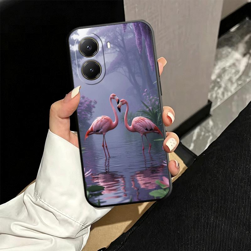 Pink Red Dreamy Flamingo Soft Phone Case for Xiaomi Poco X5 X6 X7 X8 Pro Max X3 F7 F8 Ultra M8 M7 M6 M5 Redmi 15 15C 14C 13C 12C