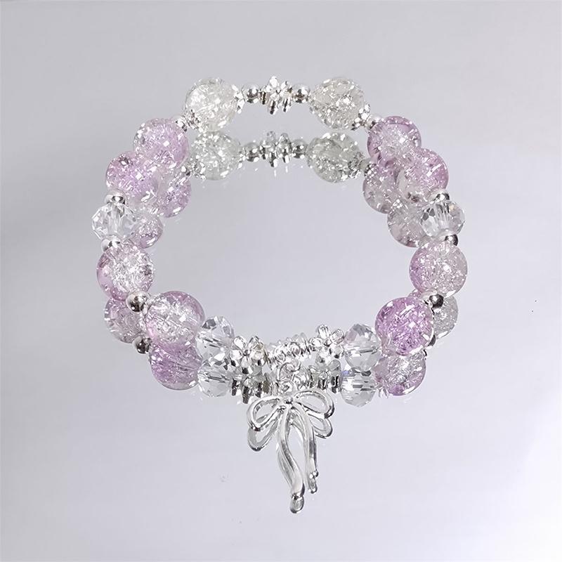 Butterfly Tassel Bracelets for Women Stylish Handmade Beaded for Date and Anniversary A29
