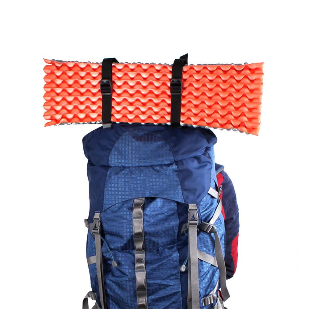 strapping tent to backpack