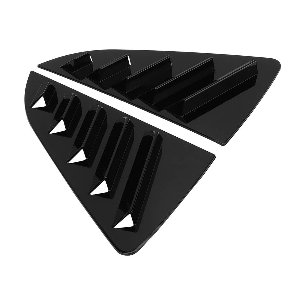 1Pair Side Window Louver Cover Protective Stylish Rugged Window Triangular Shutters Trim For Mk5 6R
