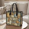 Vintage Stone Pattern Tote Bag
