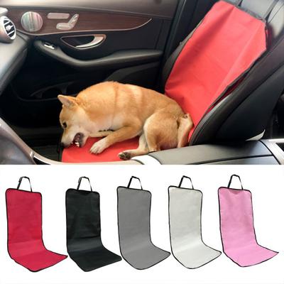 Dog Car Seat Cover Waterproof Scratch-Proof Car Seat Protector Travel Pet Mat Cushion with Adjustable Headrest Straps Universal Fit