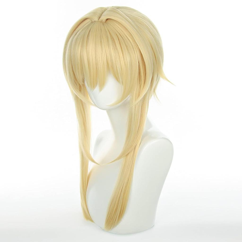 Genshin Impact Yingxing Traveler Cosplay Game Wig Animation
