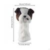 Dog Golf Headcover Soft Club Head Cover Unique for Golfers