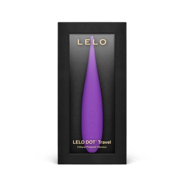 Stimulateur Clitoridien - LELO - Dot Travel - Silicone Doux Et Waterproof - Violet - Compact Et Performant