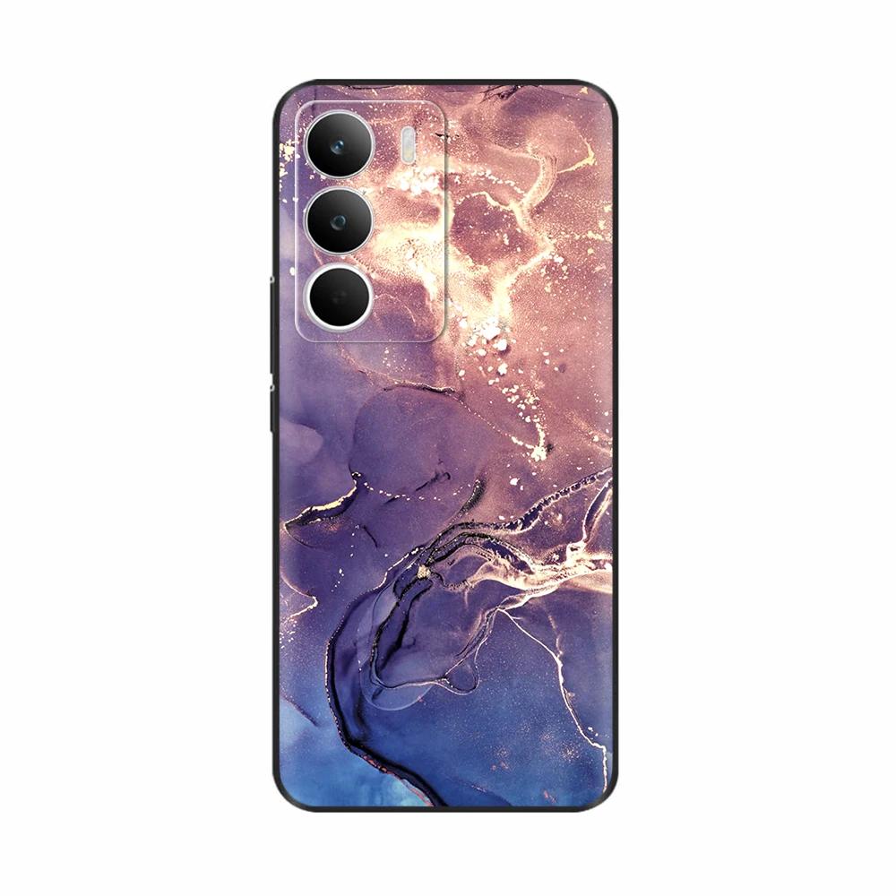 For OPPO Realme C71 Case 6.67'' Soft TPU Black Silicone Cartoon Back Cover For Realme C71 C 71 RealmeC71 Cases Shockproof Fundas