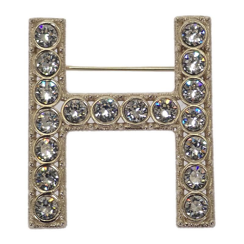Chanel AB1368 Brooch Gold Metal Women