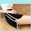 Womens Summer Shorts With Polyester Fabric And High Waist For Casual Look