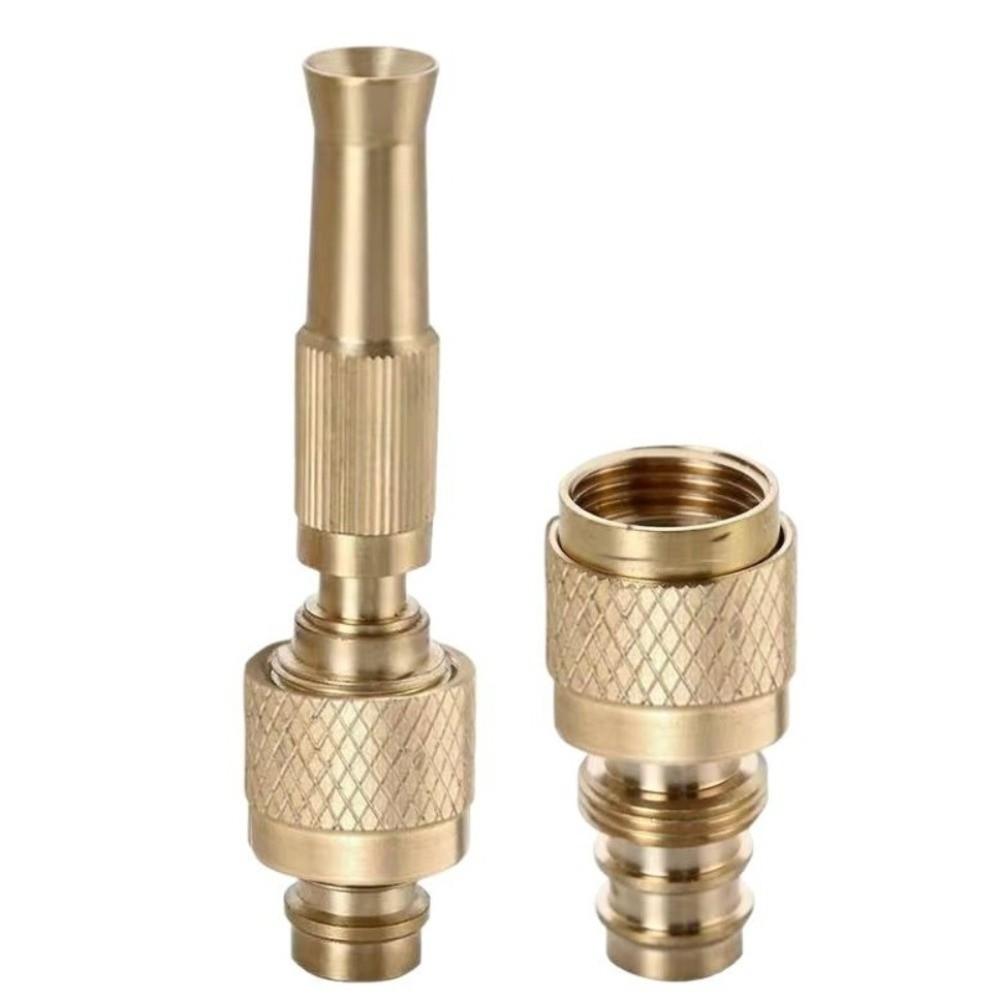 Multi-functional High Pressure Washer Nozzle Copper Material Adjustable Spray Nozzle  Household Use