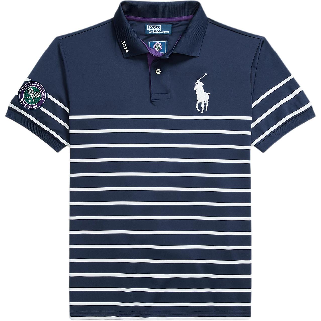 

Мужская футболка-поло Polo Ralph Lauren Custom Slim Fit из эластичного трикотажа с коротким рукавом 710950178-001 S