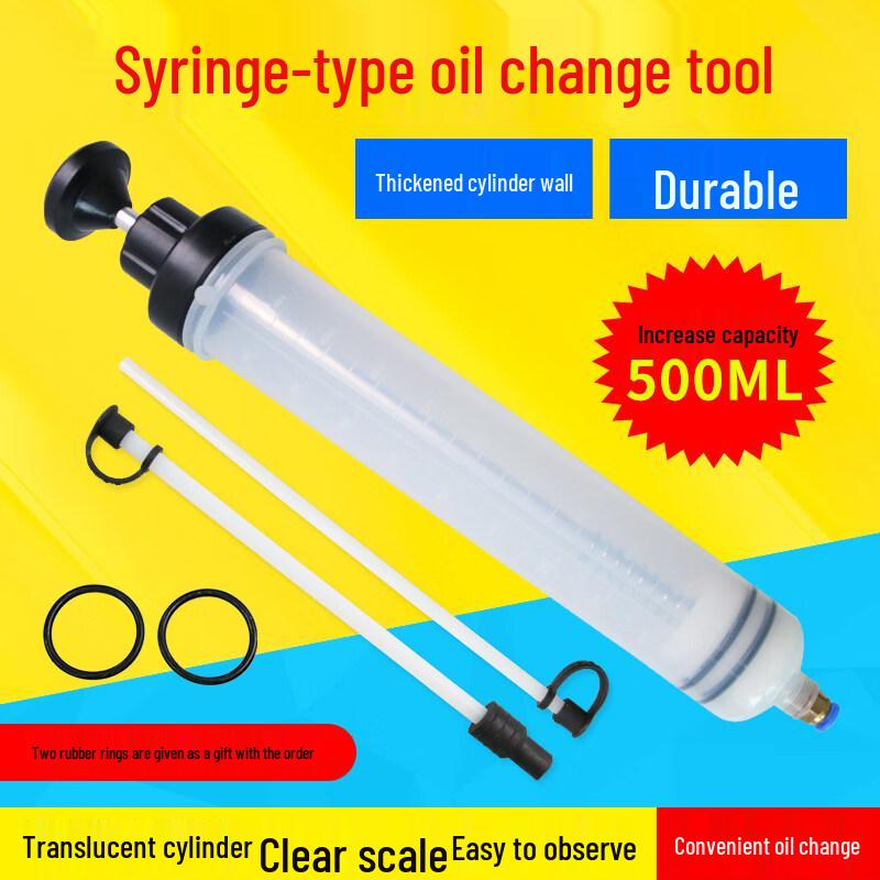 PULODE LIGHT 500CC Manual Oil Change Syringe