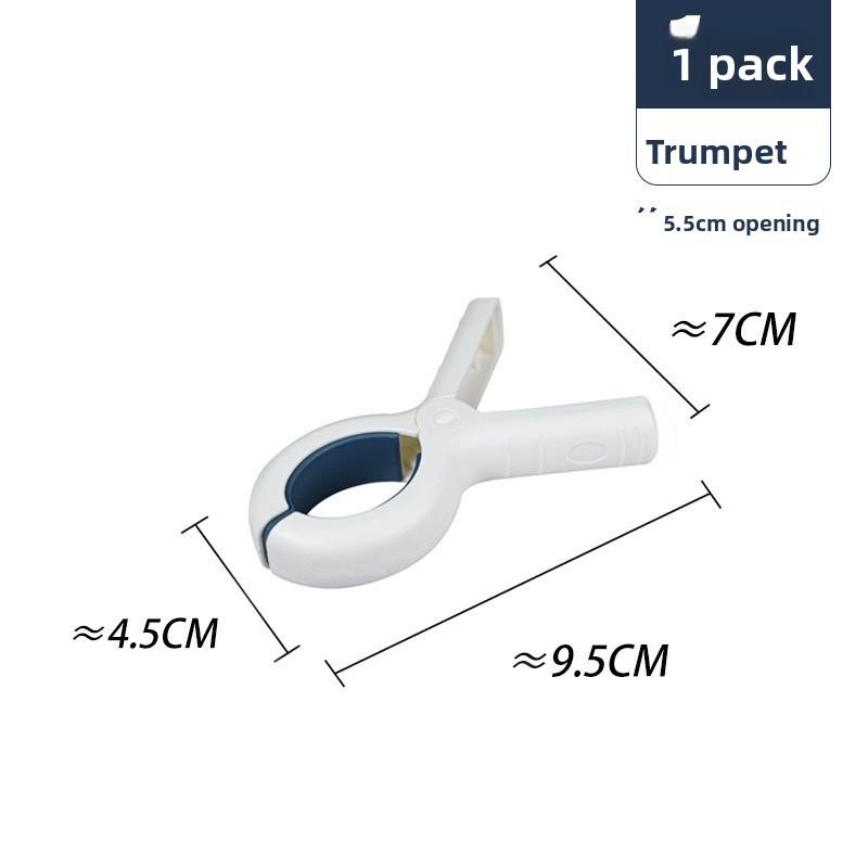 

Wrinkle-free Plastic Quilt Clip, Windproof Household Cotton Quilt Clip, Single Clothes Drying and Pantyhose Clip, Fixed Strong Drying Clip синій