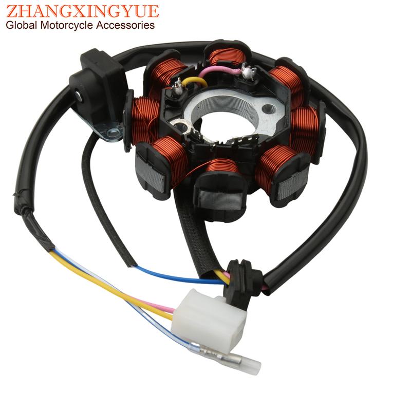 Scooter Coil Magneto Stator For Kymco Agility 125 R16 Agility125 RS Like 125 Agility 150 31120-LFC3-E10 4T