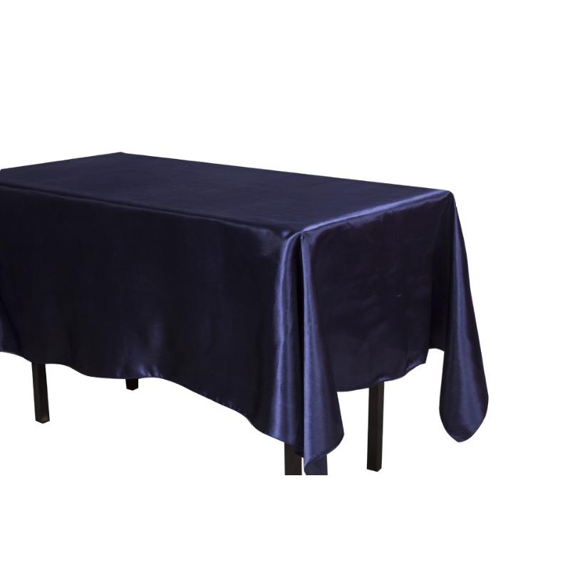 

Прямокутна атласна скатертина Весільна скатертина біла на Різдво Baby Shower День народження Події Банкетний декор Домашній обідній стіл 145CM*145CM