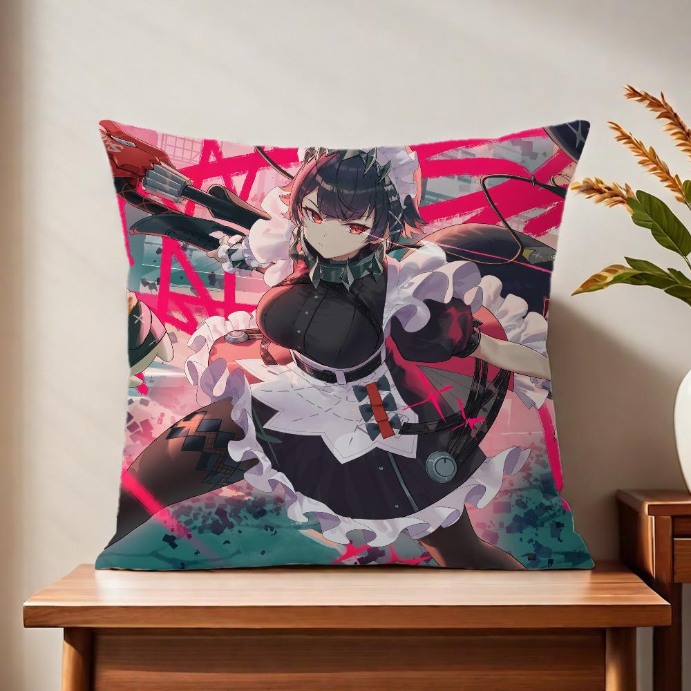 Ellen Joe Zenless Zone Zero Cushion Cover For Pillow Printing Sofa Decoration Home Car Room Coffee Shop Office Nordic Simplicity